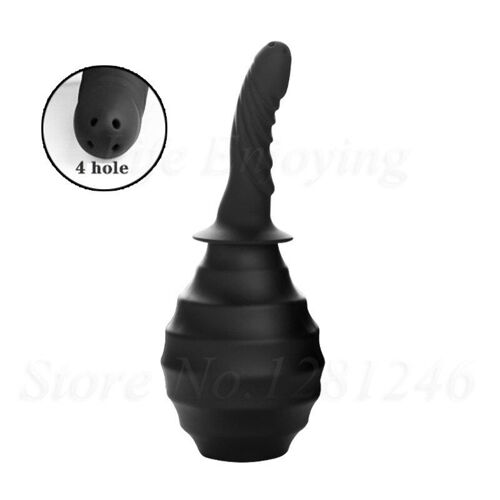 Outil De Nettoyage Anal En Silicone De 380ml, Lavage Anal, Lavage Vaginal, Robinets De Bidet, Pulvérisateur, Douche Sexuelle