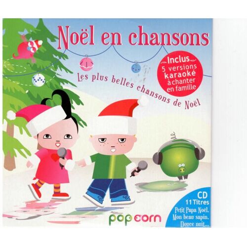 Noel En Chansons - Les Plus Belles Chansons De Noel  - Cd 11 Tritres - Popcorn Pop Corn