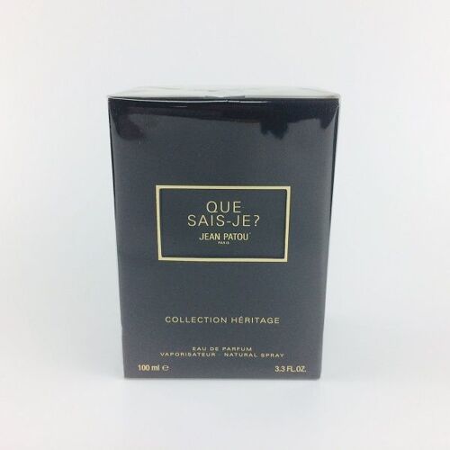 Jean Patou Que Sais-Je ? Collection Heritage Eau De Parfum 100ml 