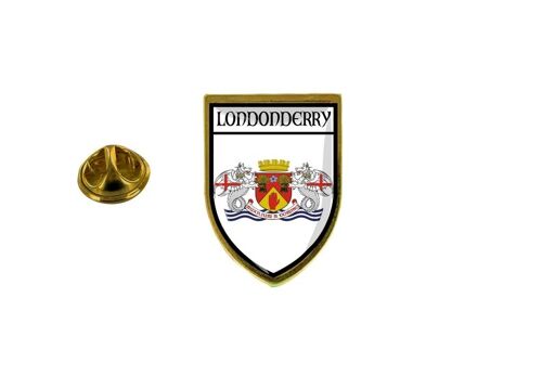 Pins Pin Badge Pin's Souvenir Ville Drapeau Pays Blason Londonderry