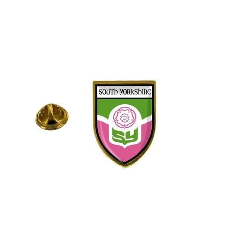 Pins Pin Badge Pin's Souvenir Ville Drapeau Pays Blason South Yorkshire
