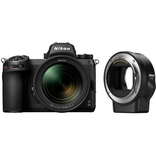 Nikon Z6 II + Nikkor Z 24-70mm f/4,0 S + adaptateur monture FTZ