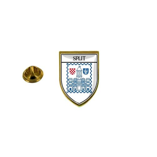 Pins Pin Badge Pin's Souvenir Ville Drapeau Pays Blason Ecusson Split Croatie