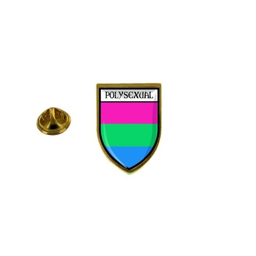 Pins Pin Badge Pin's Souvenir Ville Drapeau Pays Blason Arc En Ciel Rainbow