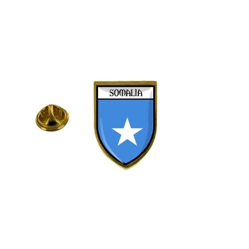 Pins Pin Badge Pin's Souvenir Ville Drapeau Pays Blason Somalie Somalien