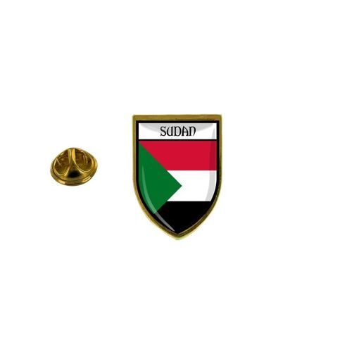 Pins Pin Badge Pin's Souvenir Ville Drapeau Pays Blason Soudan Soudanais