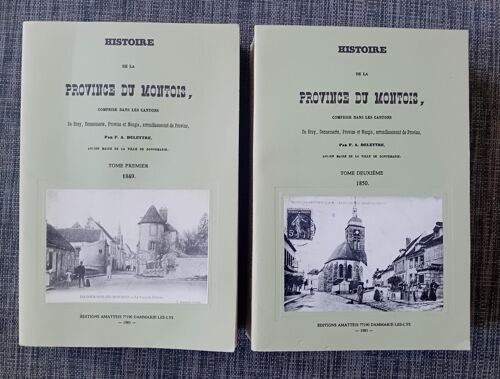Histoire De La Province Du Montois Comprise Dans Les Cantons De Bray, Donnemarie, Provins Et Nangis, Arrondissement De Provins Par Delettre (François-Antoine)