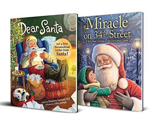 Dear Santa And Miracle On 34th Street Picture Book Gift Set: Christmas Books For Kids