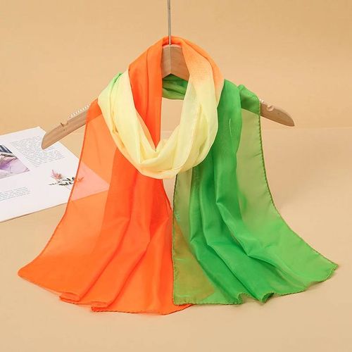 Écharpe En Mousseline De Soie Imprimée Pour Femmes,Châle,Protection Solaire,Turban,Longue Enveloppe,Plage,Voyage,Accessoires De Plein Air,Bandeau Tendance,Nouvelle Collection 2024--50