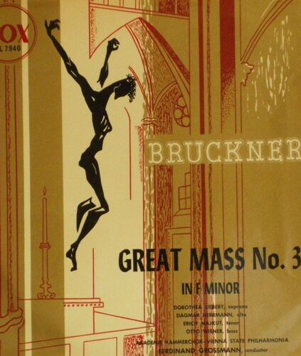 Grande Messe En Fa / Great Mass 3 In F Minor - D.Siebert, D.Herrmann, E.Majkut, Otto Wiener, F.Grossmann 1953
