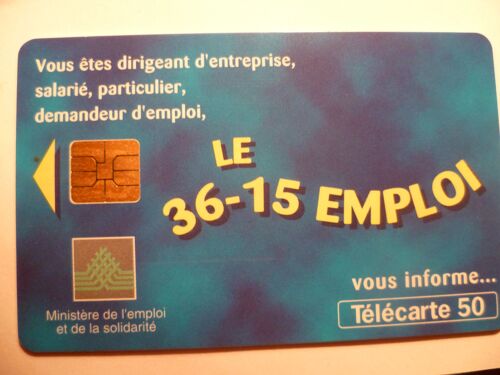 Le 36-15 Emploi Vous Informe