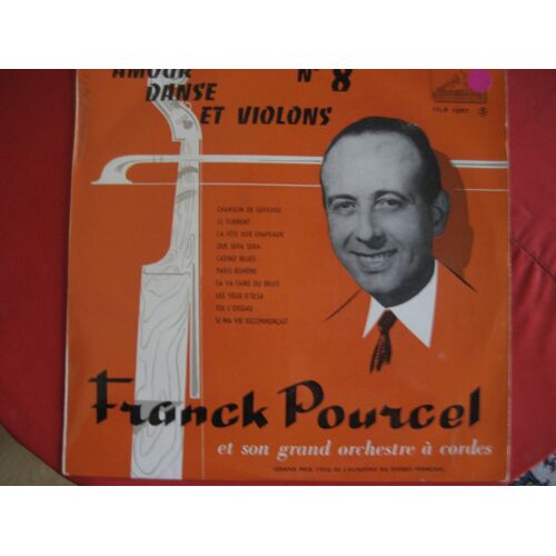 Amour Danse Et Violons , N° 8  ;   Franck  Pourcel Et Son Orchestre