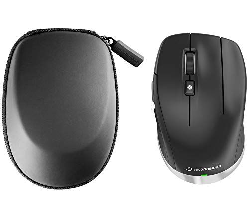 3Dconnexion CadMouse Compact Wireless - Souris - ergonomique - pour droitiers - optique - 7 boutons - sans fil, filaire - Bluetooth, 2.4 GHz - récepteur sans fil USB