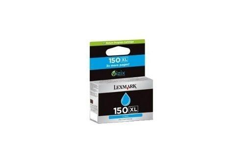 Cartouche d'encre Cyan Lexmark 150XL