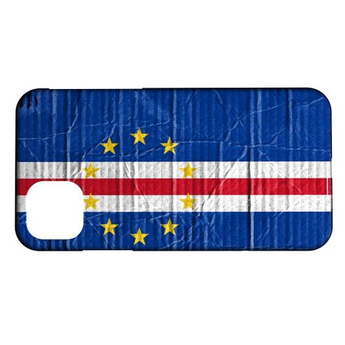Coque Rigide Compatible Iphone 12 Pro Drapeau Cap Vert 04