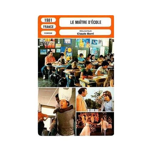 Fiche Monsieur Cinema Le Maître D'ecole