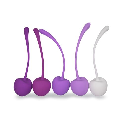 Set De 5 Kegel Balls Cherry
