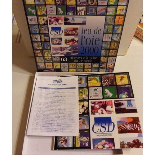 Jeu De L'oie De L'an 2000 - Ferriot Cric
