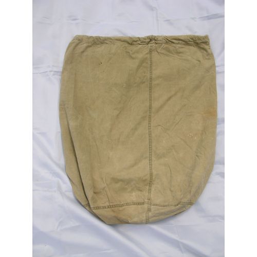 Ww2 Us Sac Paquetage Americain " Bag Barrack " Beige Marquage 2