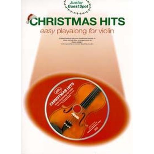 Guest Spot Junior Christmas Hits Easy Playalong Violin Cd