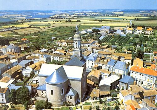 Chaudron En Mauges . Vue Générale . Maine Et Loire . 1970