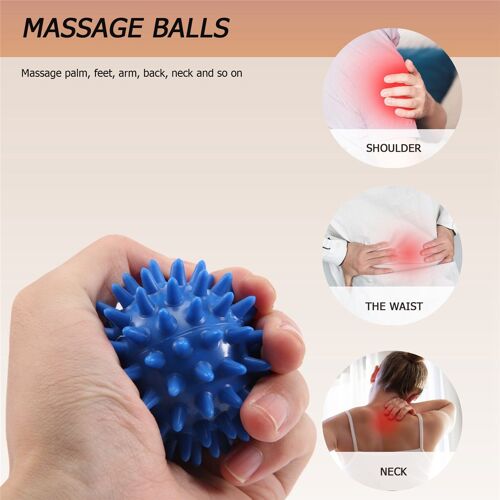6cm / 10cm Boules De Massage Hérisson Ball Bubble Ballon Thérapie 