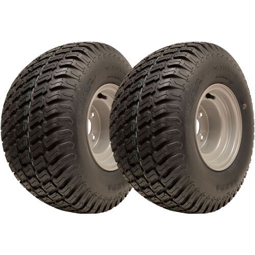18x9.50-8 Lawnmower Wheels 4 Stud Multi Turf 100mm 6ply 595kgs each (Set of 2)