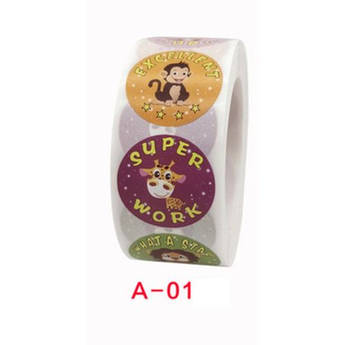 Étiquettes Autocollantes D'animaux Mignons Pour Enfants, 500 Pièces, Cadeaux Pour Bricolage De Notebook, Vélo, Réfrigérateur, Guitare, Ordinateur Portable