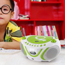 mini chaine hifi Radio Lecteur CD MP3 USB vert blanc