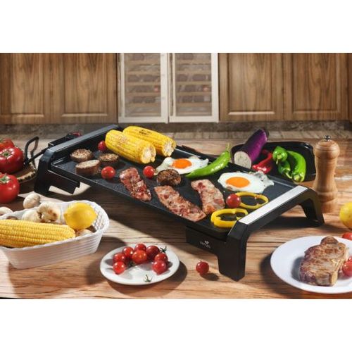 Plancha électrique XL revêtement en pierre, 8 personnes, Plancha Time