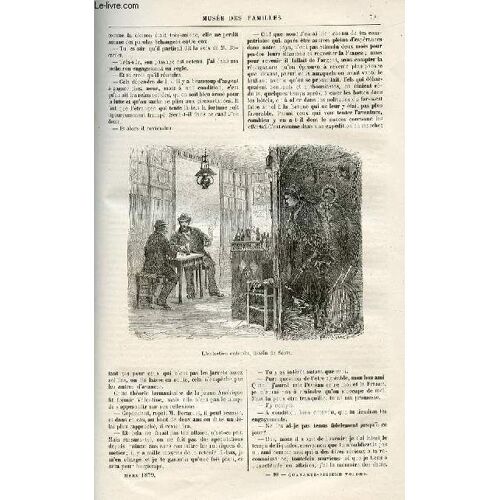 Le Musée Des Familles - Lecture Du Soir - Livraisons N°10, 11 Et 12- Nouvelles - La Pièce Du Procès Par L. Collas, Suite