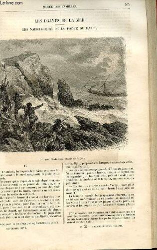 Le Musée Des Familles - Lecture Du Soir - Livraisons N°34 Et 35 - Les Drames De La Mer - Les Naufrageurs De La Pointe Du Raz, Suite Et Fin Par Dubarry