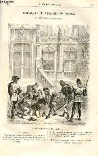 Le Musée Des Familles - Lecture Du Soir - Livraisons N°29 Et 30 - Chroniques De L'histoire De France - La Ménestrielle Du Roi Par R. De Navery, Suite