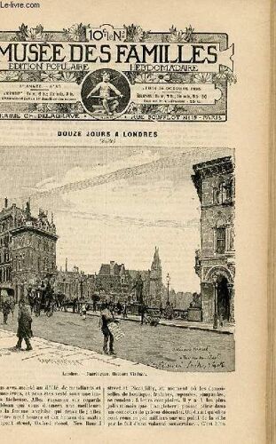Le Musée Des Familles - Édition Populaire Hebdomadaire - Livraison N°43 - Douze Jours À Londres Par Améro, Suite