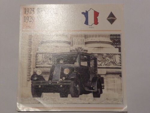 Fiche Automobile / Voiture Renault Nn