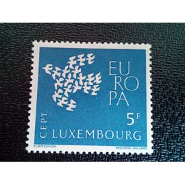 Timbre Luxembourg Yt 602 Europa - Colombes 1961 ( 031004 )