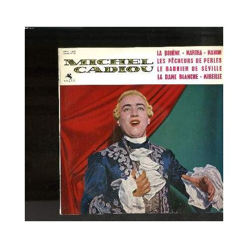 Disque Vinyle 33t Petit Format / La Boheme / Manon / Les Pecheurs De Perles / Mireille / Le Barbier De Seville / Martha / La Dame Blanche