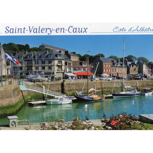 Carte Postale Saint Valery En Caux - 76 - Seine Maritime- Cote D'albâtre- Le Port De Peche -Non Ecrite - Editions D'art Jack