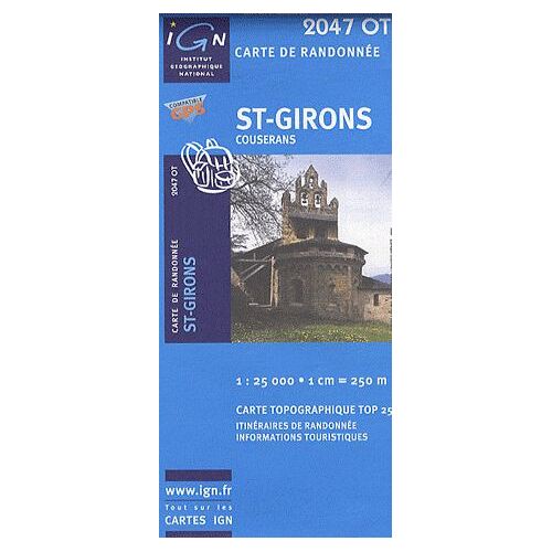 St-Girons 1 : 25 000