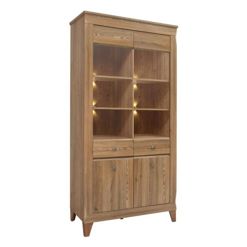 Vaisselier 4 Portes Stratifiés Naturel