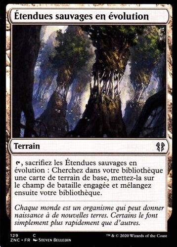 Étendues Sauvages En Évolution - Mtg - Commander Renaissance De Zendikar - C - 129