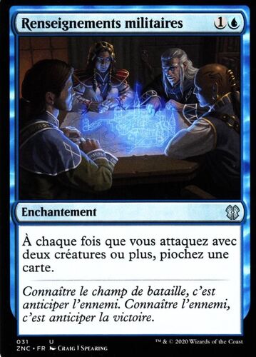 Renseignements Militaires - Mtg - Commander Renaissance De Zendikar - U - 31