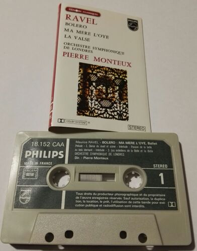 Cassette Ravel/ Pierre Monteux
