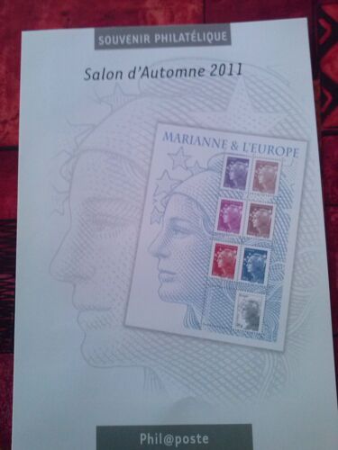 Vend Superbe Souvenir Philatélique Salon Automne 2011