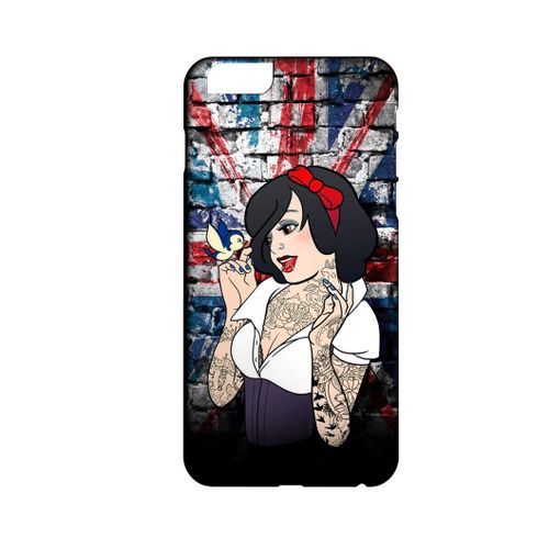 Coque Rigide Compatible Pour Iphone 8 Princesse Punk Rock Blanche Neige Concept Art 10