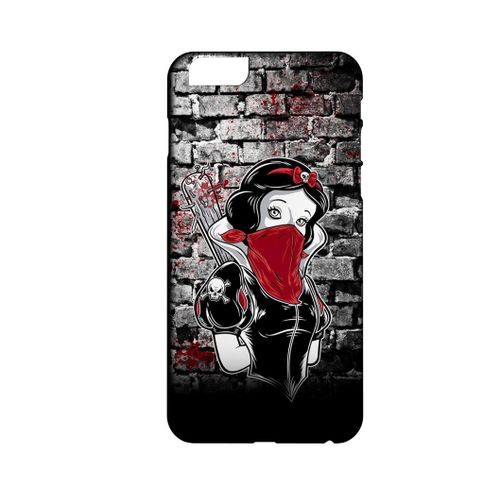 Coque Rigide Compatible Pour Iphone 8 Princesse Punk Rock Blanche Neige Concept Art 08