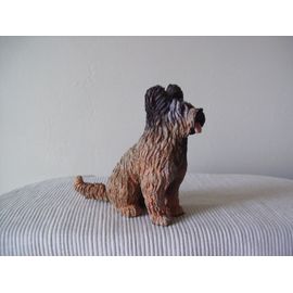 Figurine Chien Briard