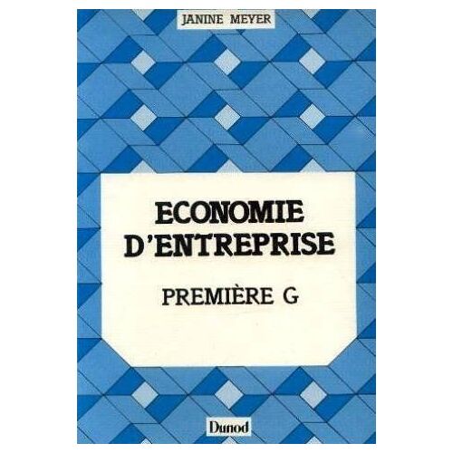 Économie D'entreprise - Classes De Première G