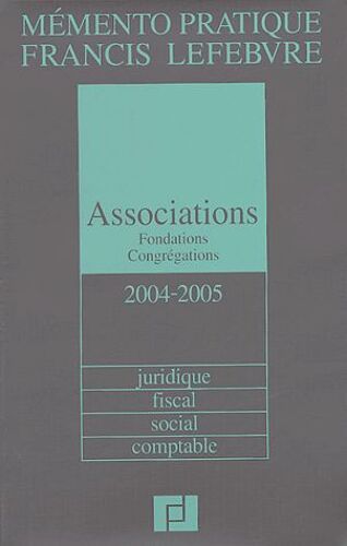 Associations, Fondations, Congrégations