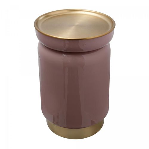 Table Basse Fait Main Eja Rose 32x32 Bsci En Fer Idéal Pour Une Chambre